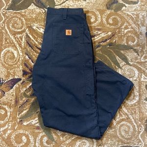 Black carhartt work pants